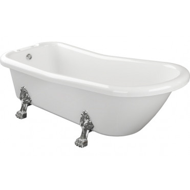 Bayswater Freestanding 1530x670x760mm 2TH Bath w/Feet Bayswater Freestanding 1530x670x760mm 2TH Bath w/Feet
