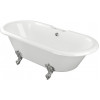 Richmond Freestanding 1690x740x620mm 2TH Bath w/Feet - White