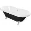 Richmond Freestanding 1690x740x620mm 2TH Bath w/Feet - Black