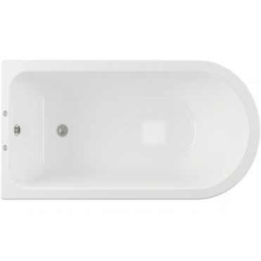Clevedon Freestanding 1700x750x650mm 2TH Corner Bath w/Feet