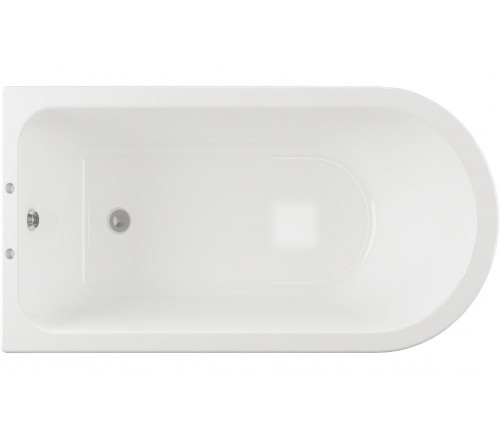 Clevedon Freestanding 1700x750x650mm 2TH Corner Bath w/Feet