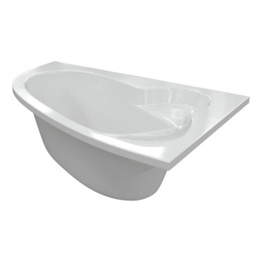 Miramar 1500x950x600mm 0TH Offset Corner Bath w/Legs (RH)