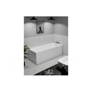 Houston Square Single End 1700x700mm Thin Edge 0TH Bath Houston Square Single End 1700x700mm Thin Edge 0TH Bath