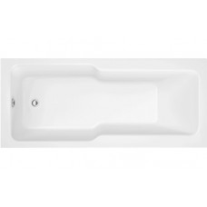 Ocala Straight 1700x750x550mm 0TH "C" Shower Bath w/Legs