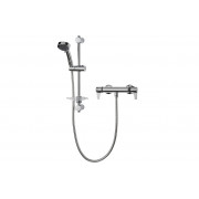 Triton Exe Lever Cool Touch Bar Mixer Shower - Chrome