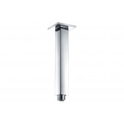 Cosmic 180mm Square Ceiling Arm - Chrome