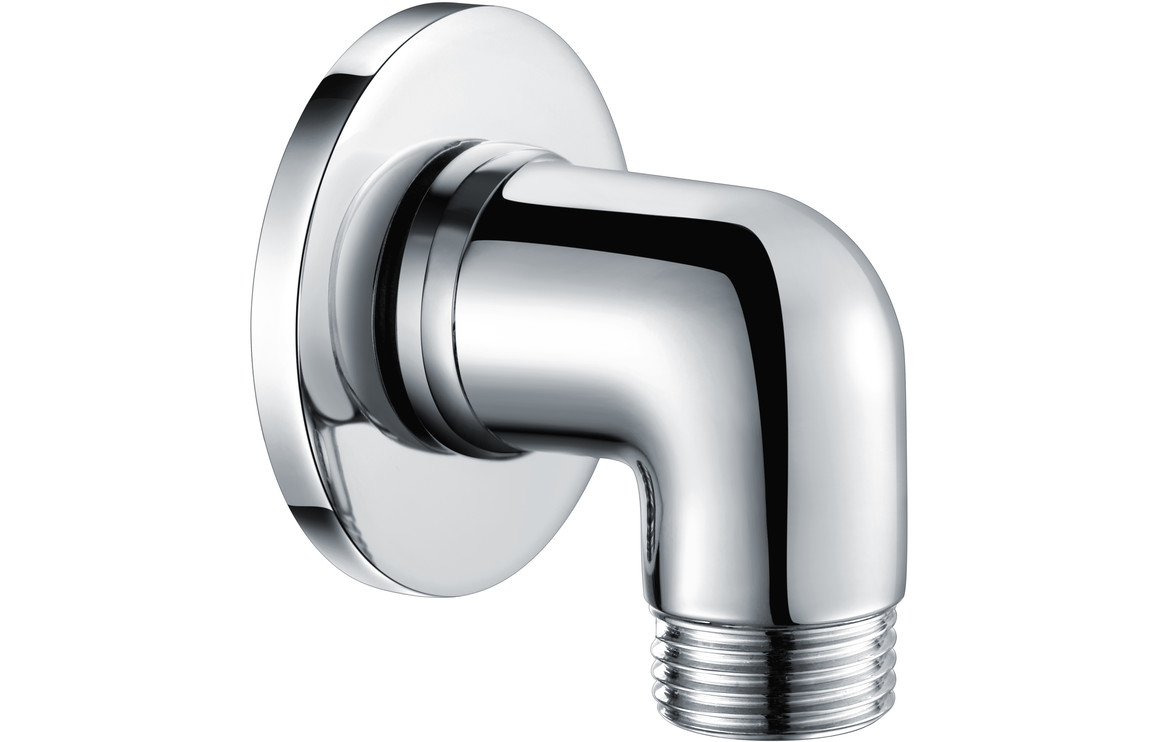 Berwick Traditional Wall Outlet Elbow - Chrome