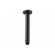 Aurora 180mm Round Ceiling Arm - Matt Black