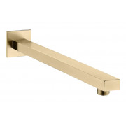 Cosmic 350mm Square Shower Arm - Brushed Brass