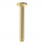 Aurora 180mm Round Ceiling Arm - Brushed Brass