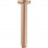 Aurora 180mm Round Ceiling Arm - Brushed Bronze