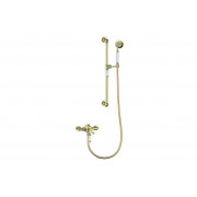 Berwick Concentric Single Outlet Shower Valve & Riser Kit Pack 1 - Brushed Brass