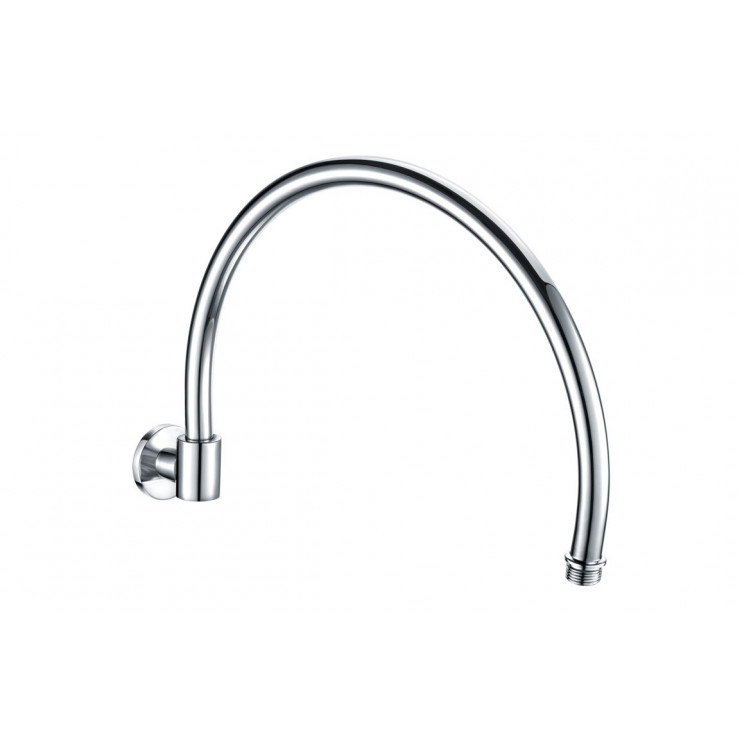 Berwick 365mm Traditional Round Shower Arm - Chrome