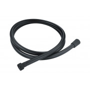 1.5m Easy Clean PVC Shower Hose - Black