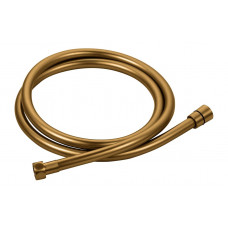 1.5m Easy Clean PVC Shower Hose - Brushed Bronze