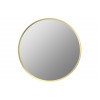 Kenji 500mm Round Mirror - Brushed Brass