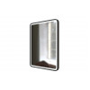 Kota 600mm Rectangle Front-Lit LED Mirror - Matt Black