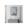 Kenji 600x800mm Rectangle Mirror - Matt Black Kenji 600x800mm Rectangle Mirror - Matt Black