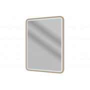 Kota 600mm Rectangle Front-Lit LED Mirror - Brushed Bronze