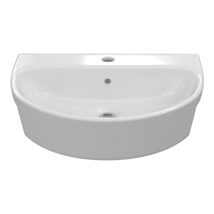 Semi Recessed Basin DIPB1140 Cilantro 555x435mm 1TH Semi Recessed Basin