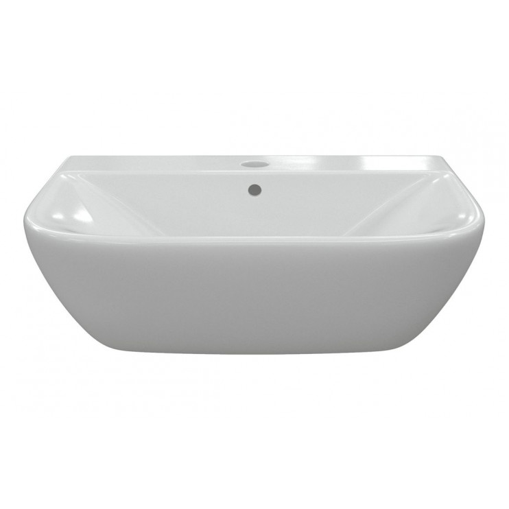 Semi Recessed Basin DIPB1178 Cedarwood 520x400mm 1TH Semi Recessed Basin