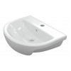Semi Recessed Basin DIPB1204 Tuscany 500x390mm 1TH Semi Recessed Basin