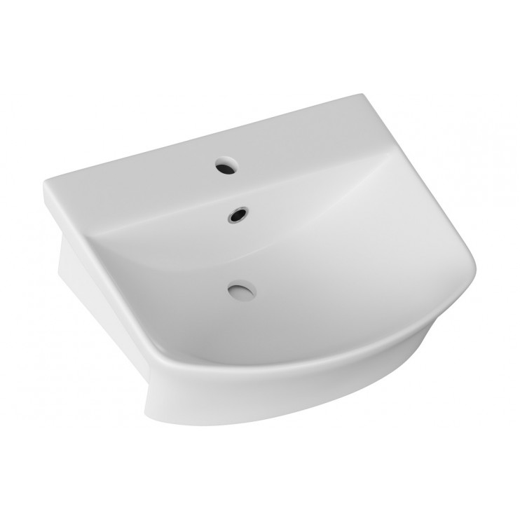 Semi Recessed Basin DIPB1338 Sandro 500x400mm 1TH Semi Recessed Basin