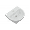 Tuscany 550x400mm 1TH Basin & Semi Pedestal