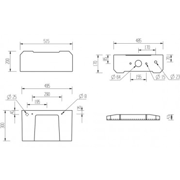 Sherbourne Close Coupled WC & Satin White Wood Effect Seat