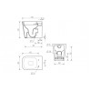 Tilia Rimless Back To Wall Short Projection WC & Soft Close Seat