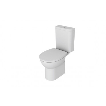 Close Coupled Rimless WC & Soft Close Seat