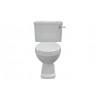 Sherbourne Close Coupled WC & Satin White Wood Effect Seat