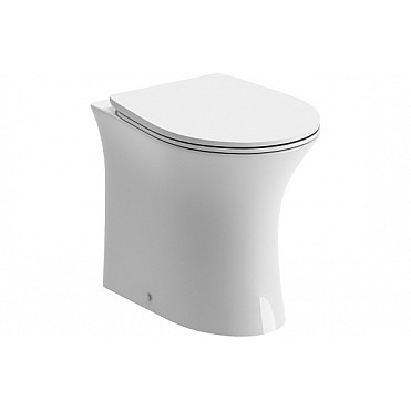 Sandro Soft Close Toilet Seat - White