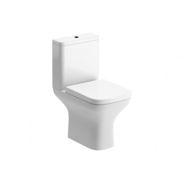 Cedarwood Wrapover Soft Close Toilet Seat - White
