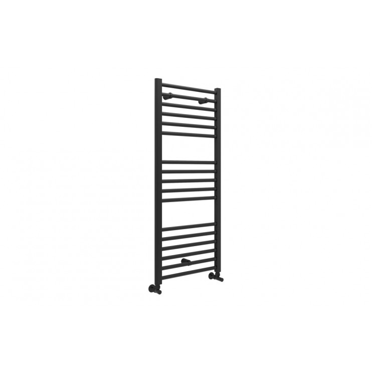 Grada Straight 30mm Ladder Radiator (500x1200x30mm) - Matt Black