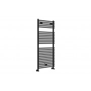 Teplo Round Ladder Radiator (500x1190mm) - Black