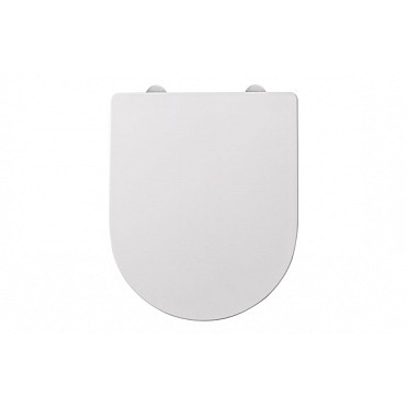 Cilantro Soft Close Toilet Seat - White