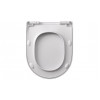 Lily Slim Soft Close Toilet Seat - White