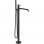 Vema Maira Floor Standing Bath Filler - Matt Black