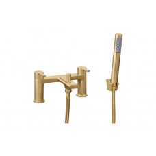 Evola Bath/Shower Mixer - Brushed Brass