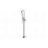 Evola Floor Standing Bath/Shower Mixer - Chrome Bathroom Taps