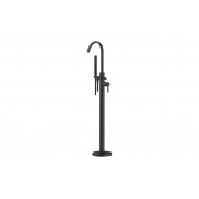 Evola Floor Standing Bath/Shower Mixer - Matt Black