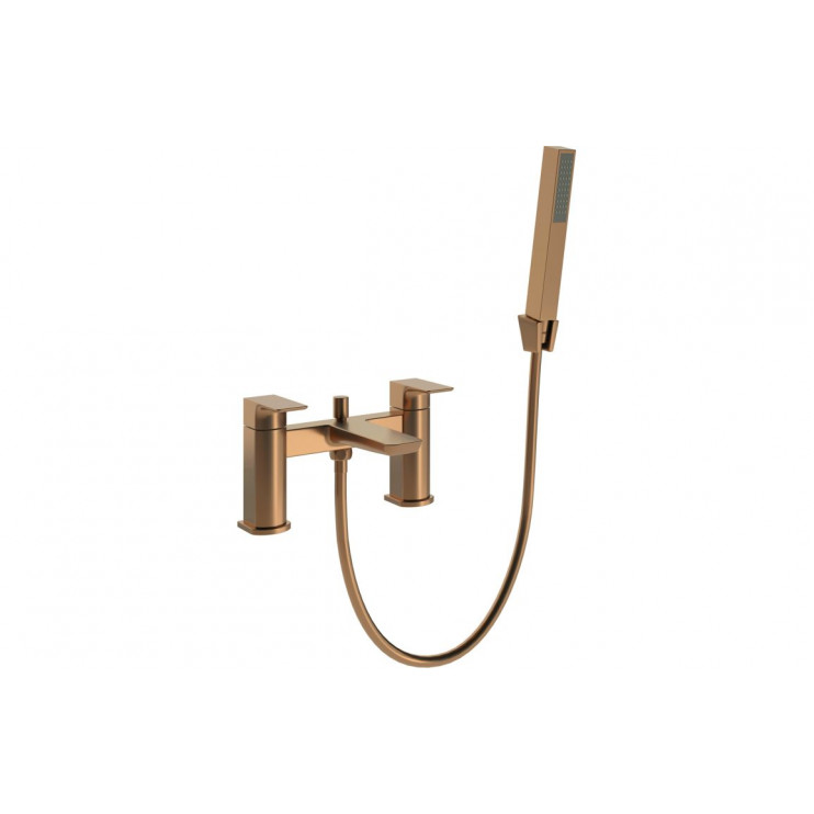 Berio Bath/Shower Mixer - Brushed Bronze Bathroom Taps Berio Bath/Shower Mixer - Brushed Bronze Bathroom Taps