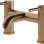 Pescara Bath Filler - Brushed Bronze