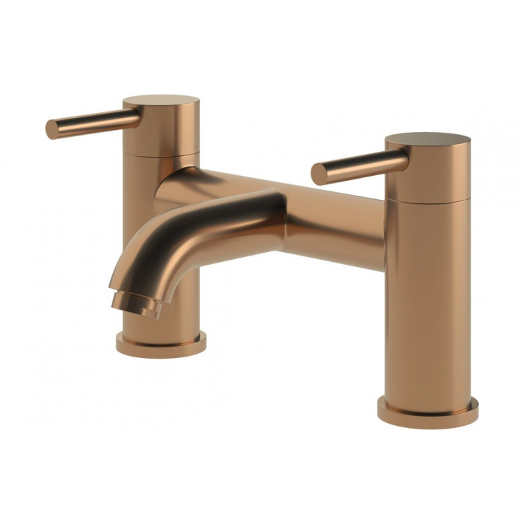 Pescara Bath Filler - Brushed Bronze