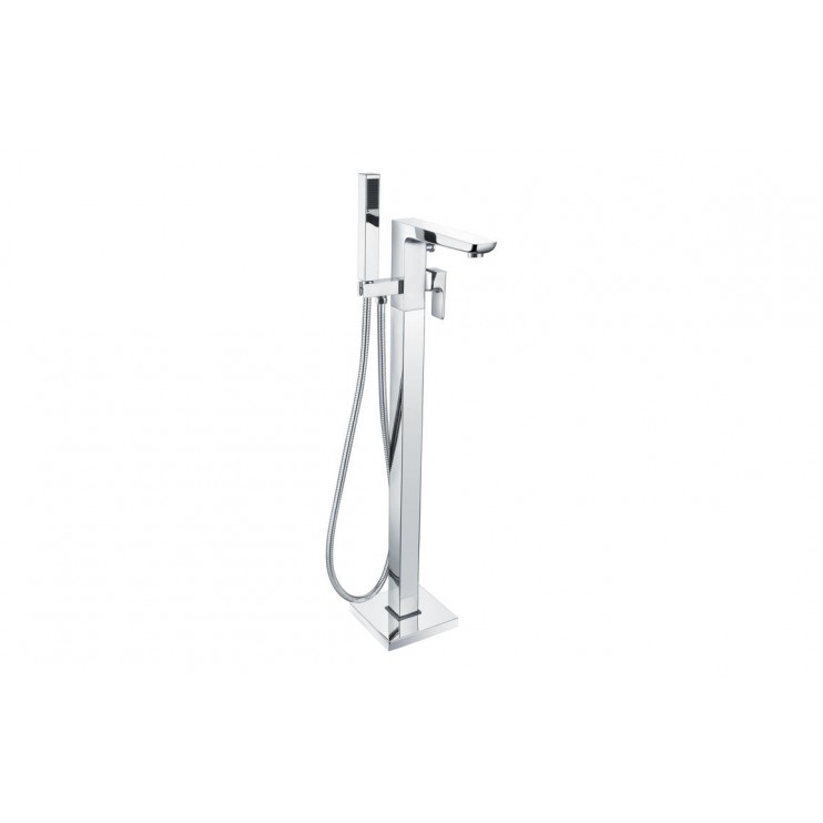 Berio Floor Standing Bath/Shower Mixer - Chrome Bathroom Taps Bathroom Taps Berio Floor Standing Bath/Shower Mixer - Chrome Bathroom Taps Bathroom Taps