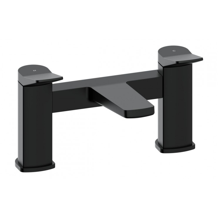Nancy Bath Filler - Matt Black Bathroom Taps Nancy Bath Filler - Matt Black Bathroom Taps