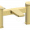 Nancy Bath Filler - Brushed Brass Bathroom Taps