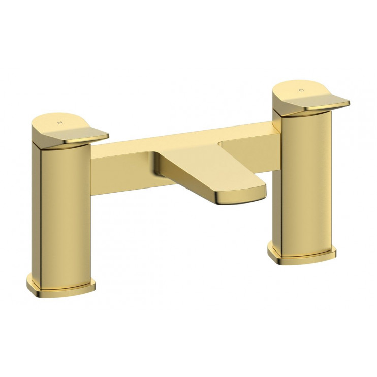 Nancy Bath Filler - Brushed Brass Bathroom Taps Nancy Bath Filler - Brushed Brass Bathroom Taps