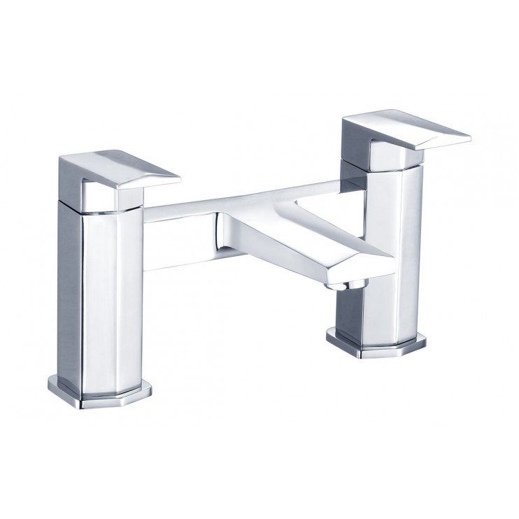 Roda Bath Filler - Chrome Bathroom Taps Roda Bath Filler - Chrome Bathroom Taps